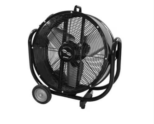 24-Inch Industrial Iron Ventilation Fan with Three-Speed Large Air Volume for Efficient H (3)