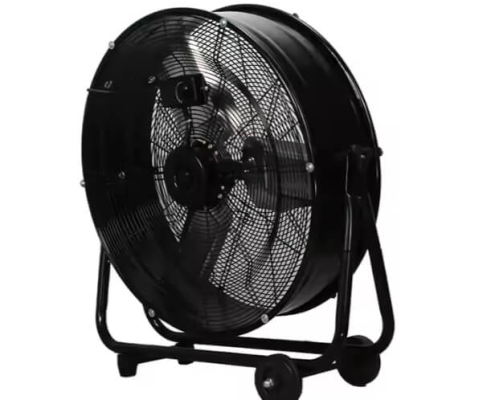 24-Inch Industrial Iron Ventilation Fan with Three-Speed Large Air Volume for Efficient H (4)